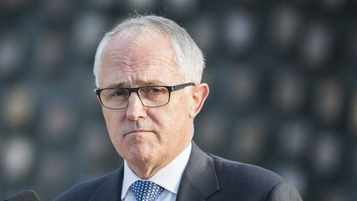 Prime Minister Malcolm Turnbull has been asked to back his condemnation of violence against women with action. Photo: Rohan Thomson