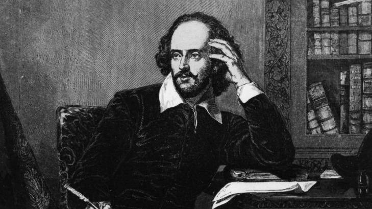 Off his head?: William Shakespeare could well have smoked cannabis to fuel his creativity. Photo: Hulton Archive