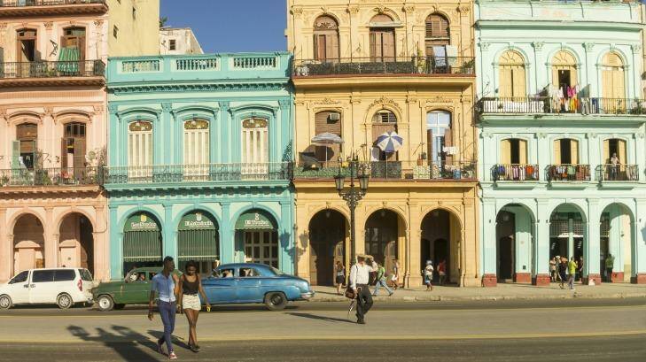 The Paseo Marti in Havana, Cuba. Photo: Joanna Zaleska