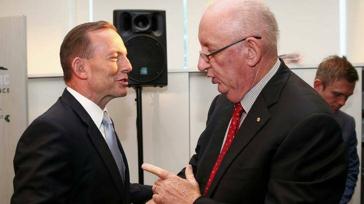 Tim Fischer has been brought on board by broadcasters to make the case for reform with the Abbott government. Photo: Alex Ellinghausen
