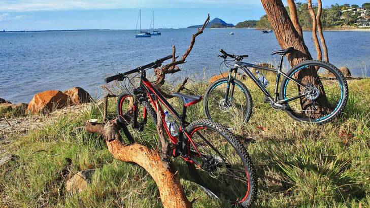 Mountain bikes Port Stephens.