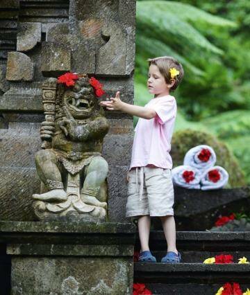 Go west: Many package holidays suitable for children are on offer in Bali. Photo: iStock