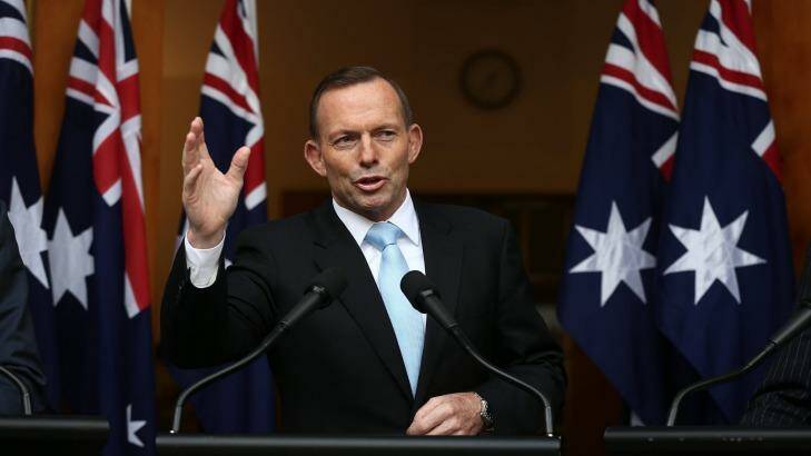 "Heads should roll" at the ABC: Prime Minister Tony Abbott. Photo: Alex Ellinghausen