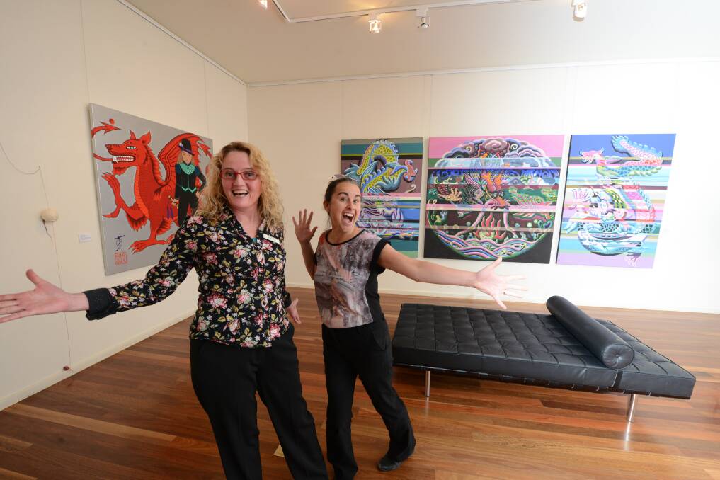 Acting Manning Regional Art Gallery Director Jane Hosking and public programs coordinator Rachel Piercy are excited to launch the Asia Manning Festival at the gallery on Sunday May 31 from 6pm.