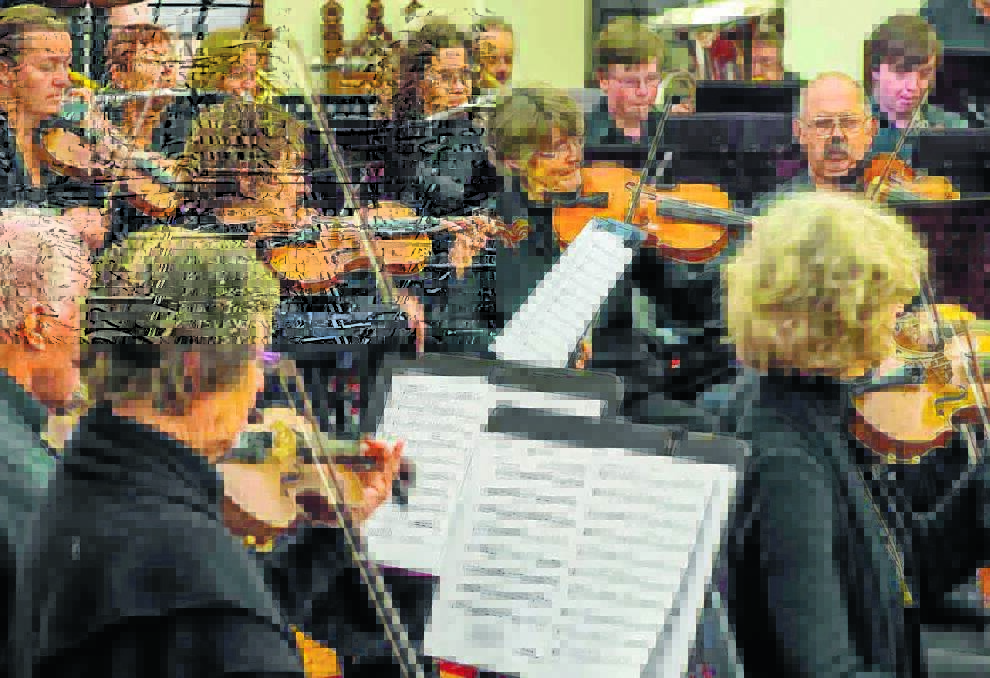 Sinfonia in action at their June concert in Taree. Picture courtesy of Jack Hamilton Photos
