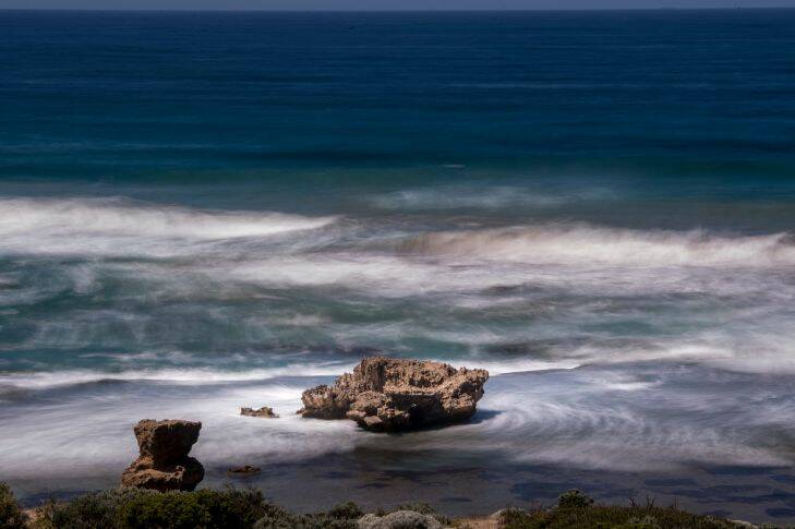 Pic shows the Cheviot Beach near Portsea where foremer Prime Minister Harold Holt went missing. 15 December 2017. The Age News. Photo: Eddie Jim.