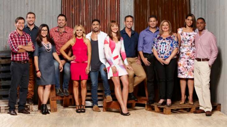 Contestants on the 2016 season of Channel Seven's renovation show, <i>House Rules</i>. Photo: Channel Seven