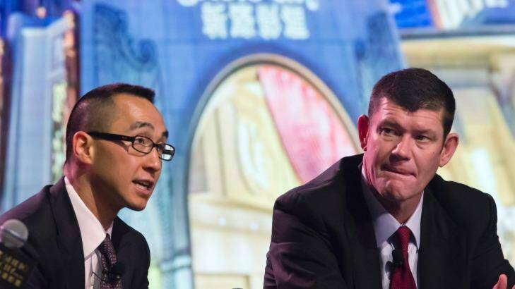James Packer sold down Crown's investment in Macau in early December, ceding control of Melco Crown's casinos to local billionaire Lawrence Ho. Photo: Kin Cheung