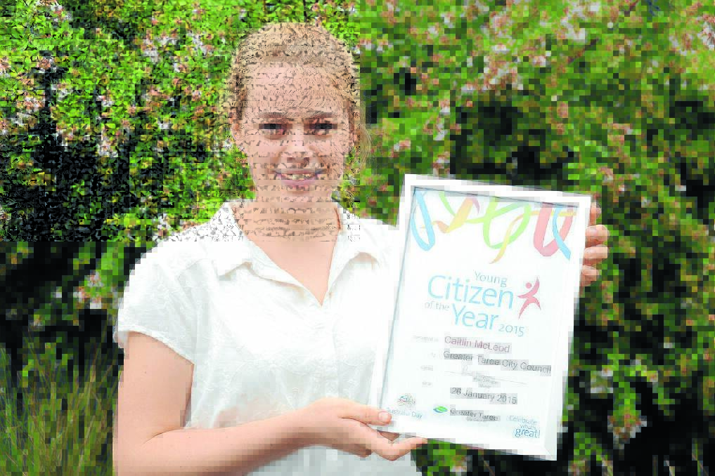 Young Citizen Award: Caitlin McLeod