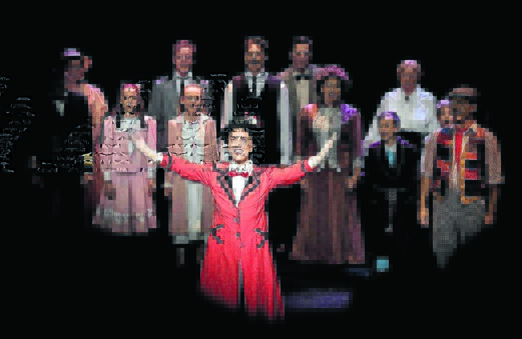 Elizabeth Hall takes her final bow as Mary Poppins. Photo by Ashley Cleaver/Cleavers Images.