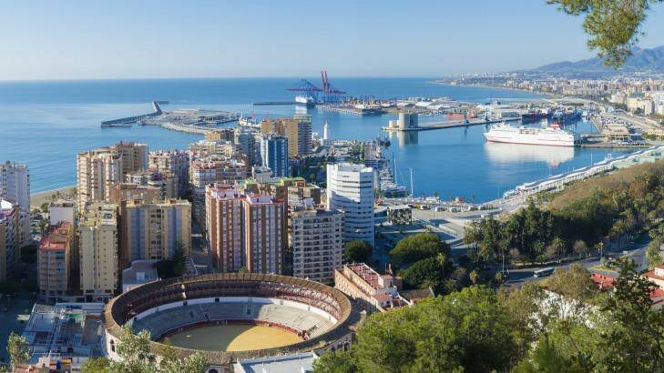 The city and harbour of Malaga.
 Photo: iStock
