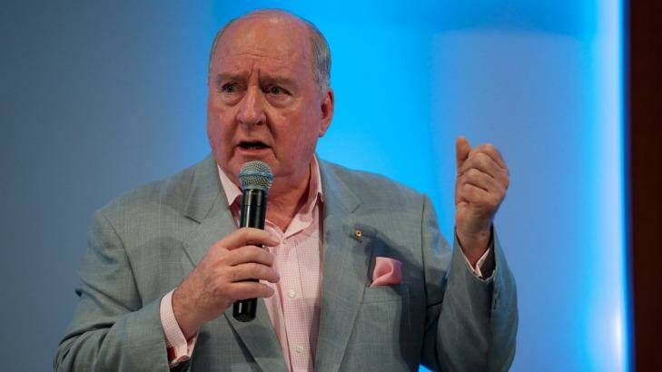 Radio host Alan Jones called on the Parliament to vote on same-sex marriage. Photo: Wolter Peeters