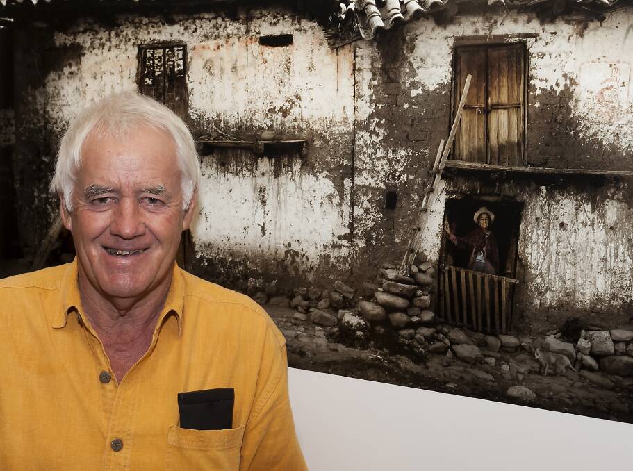 Barry Devitt from Hannam Vale with 'Environmental portrait of a country woman' - Mexico 2005. Ashley Cleaver photo.