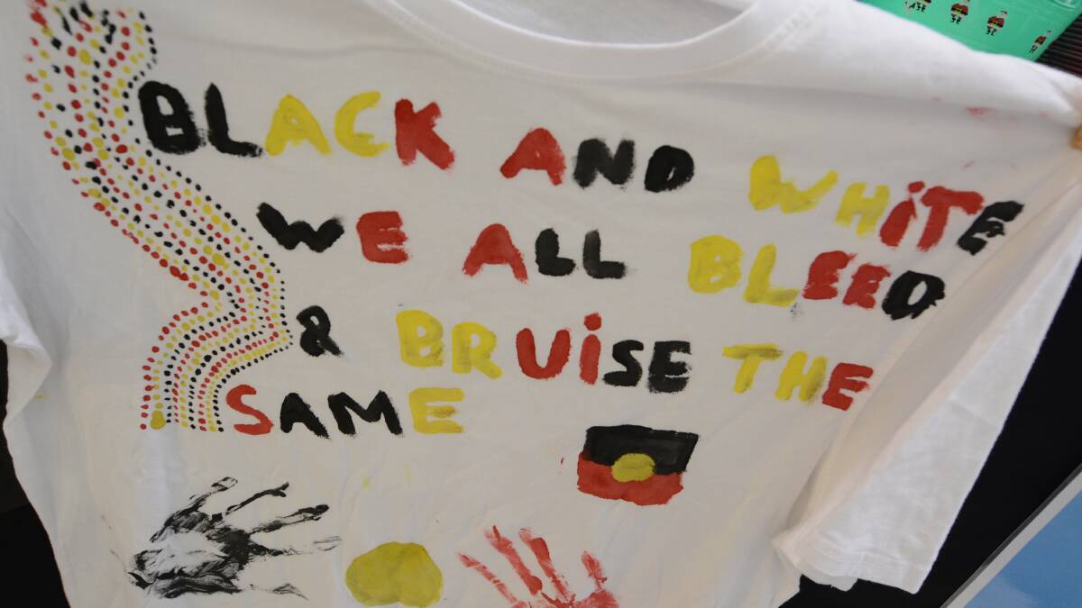 Locals who have been subjected to domestic and family violence have contributed to the t-shirt artworks on show across the Manning from today (November 25) as part of the 'Airing our Dirty Laundry' campaign.