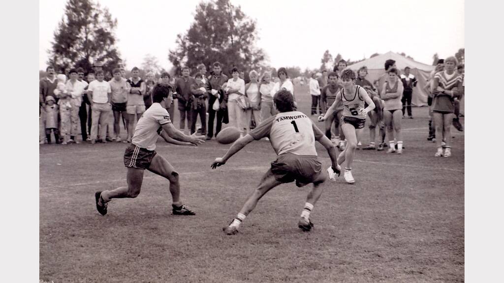 1986 Westmont State Cup touch football tournament