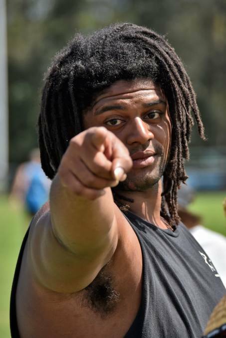 Former NRL star Jamal Idris could be playing with the Wingham Tigers in the Group Three Rugby League competition this year. Photo  Nigel McNeil