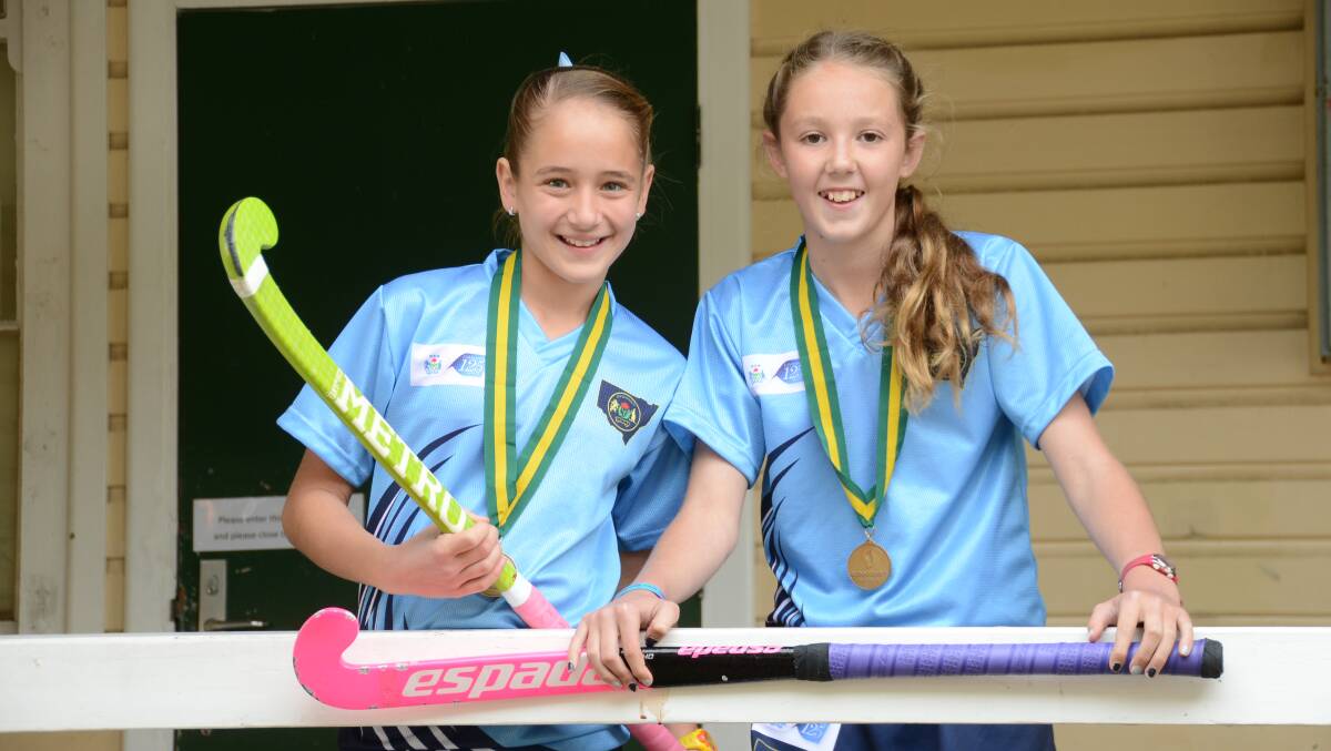 Australian champions: Chatham Public School's Kalani Cross and Jordan Moscatt.