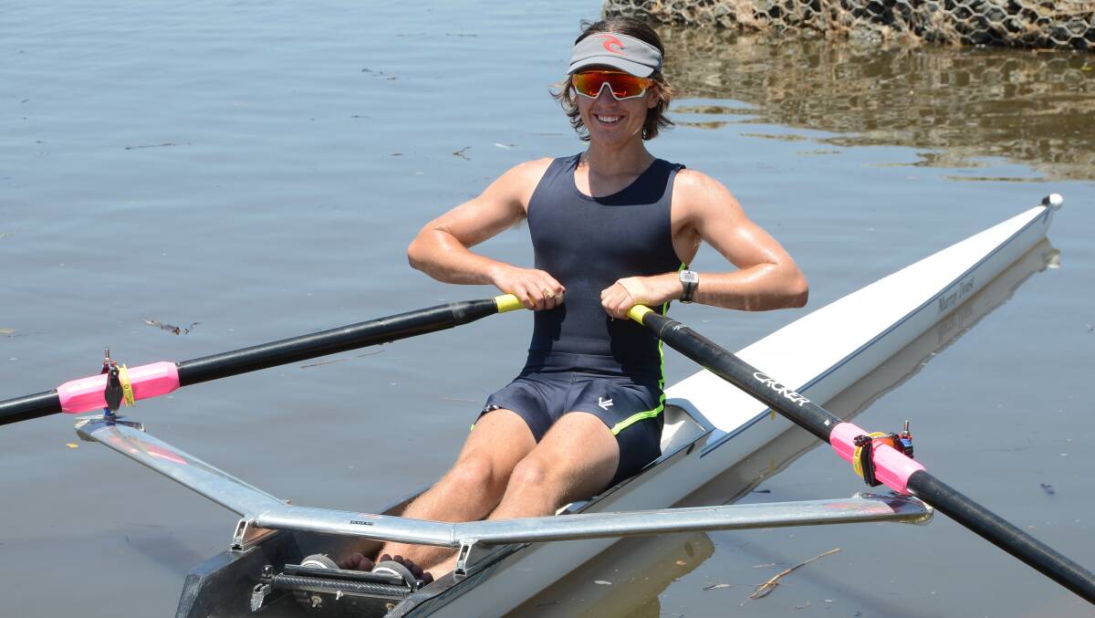 Tom Steedman is one of the Manning contingent contesting this weekend's Taree Summer regatta