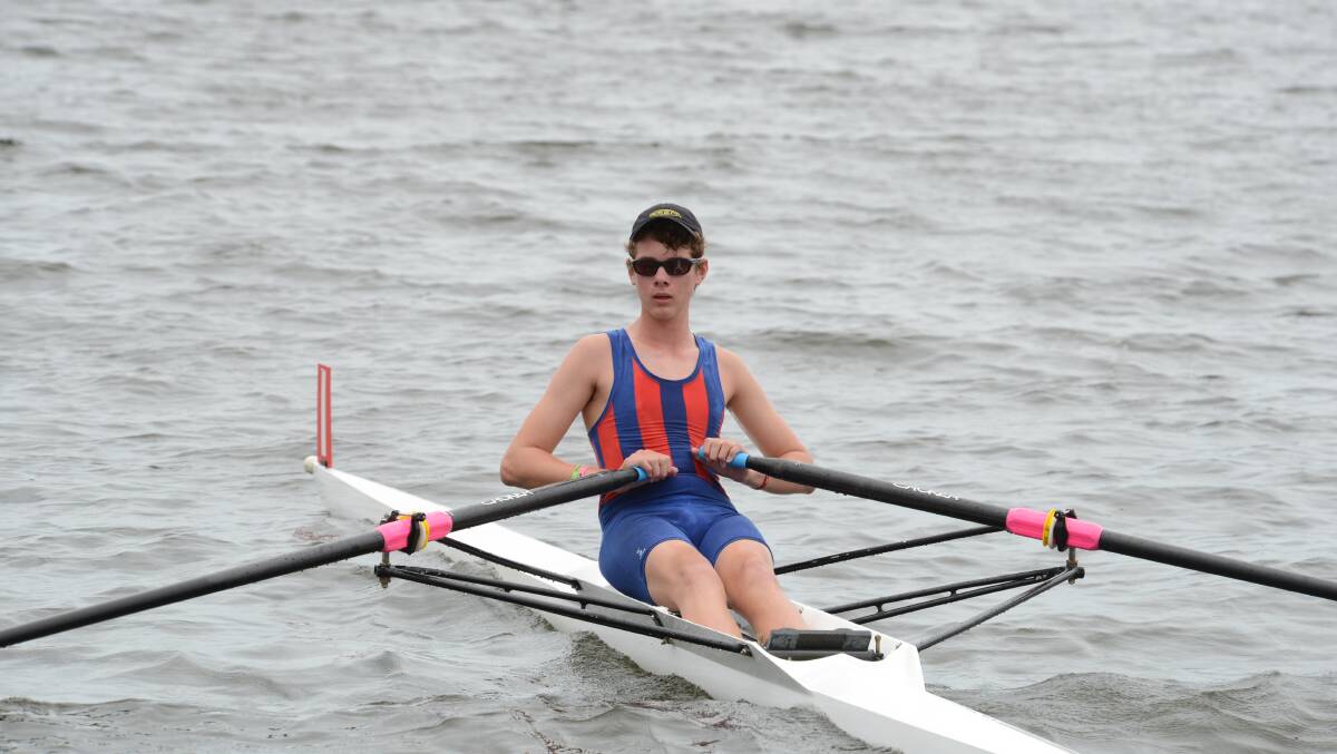 Baxter Pattison will team with Bede Clarke in the men's double scull at this weekend's Central Districts Regatta at Taree.