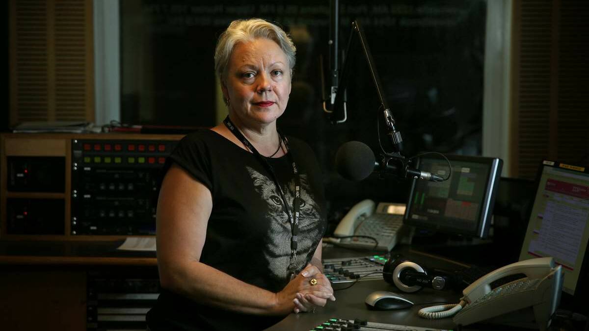 LAST DAYS: Radio 1233 presenter Carol Duncan.  Picture: Marina Neil