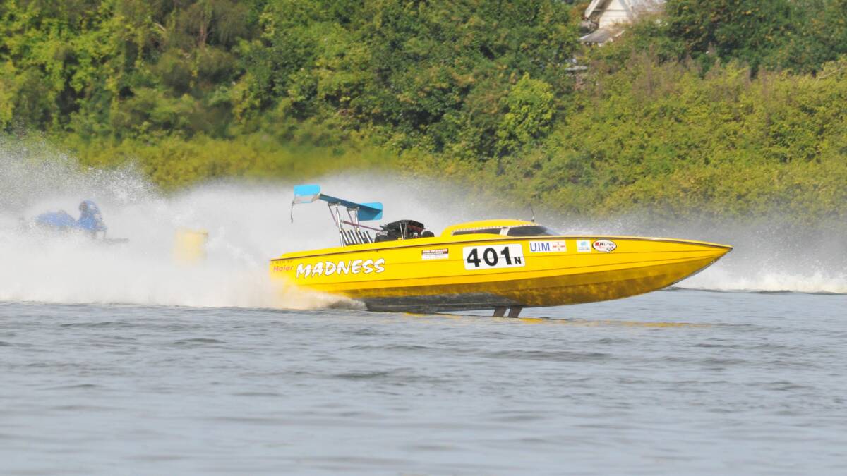 Reigning superstar of Australian powerboat racing, Troy Marland will drive his Blown Alcohol Displacement (BAD) boat Madness in Taree Powerboat Club's Easter Classic.