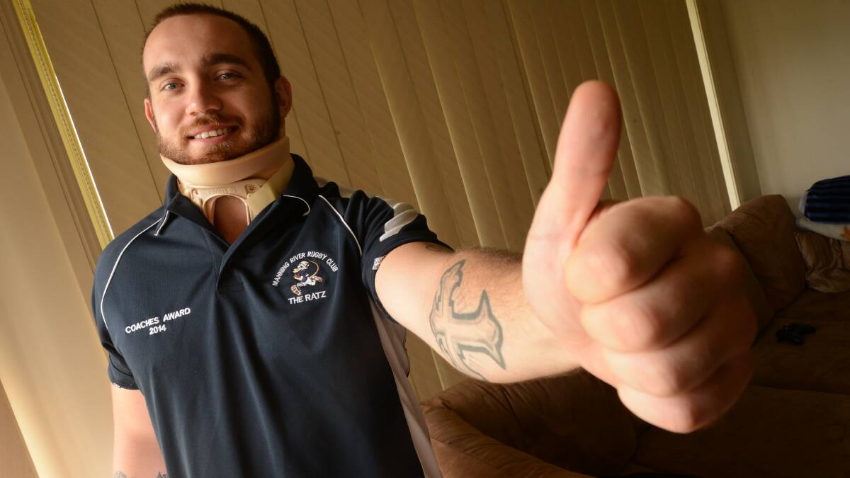 Manning Ratz five-eighth Jake Maurirere is expected to miss the opening two months of the Lower North Coast rugby premiership.