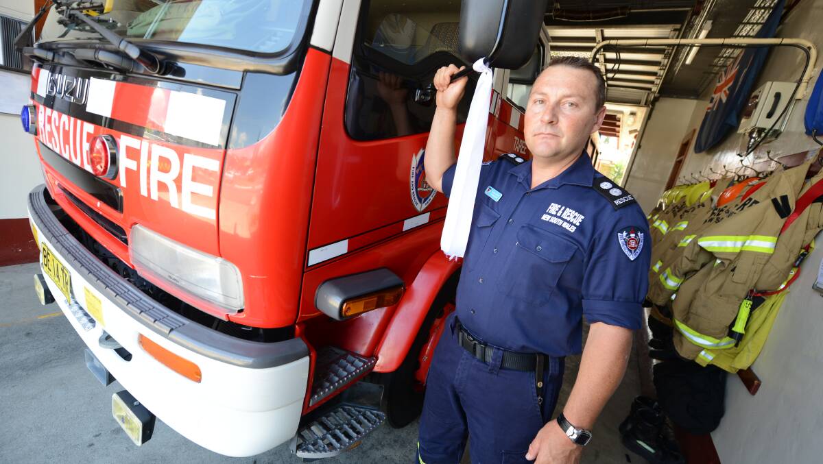 Taree Fire and Rescue Service station commander Shane Austin is the man issuing the challenge.