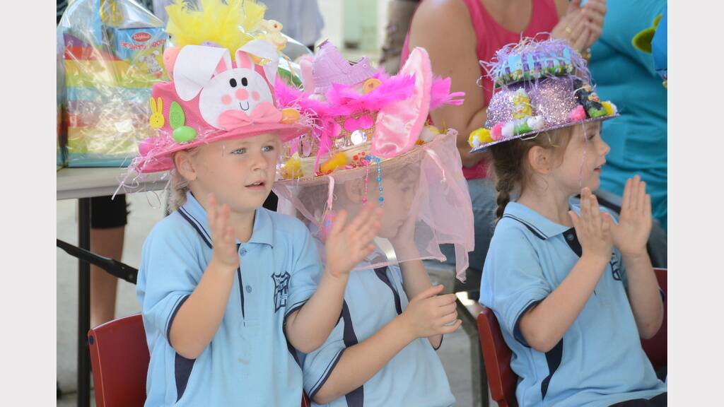 Tinonee school Easter hat parade