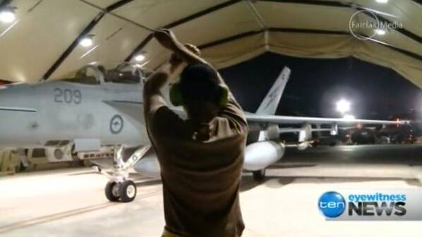 Australian Hornets hit Iraqi ISIS targets | Video