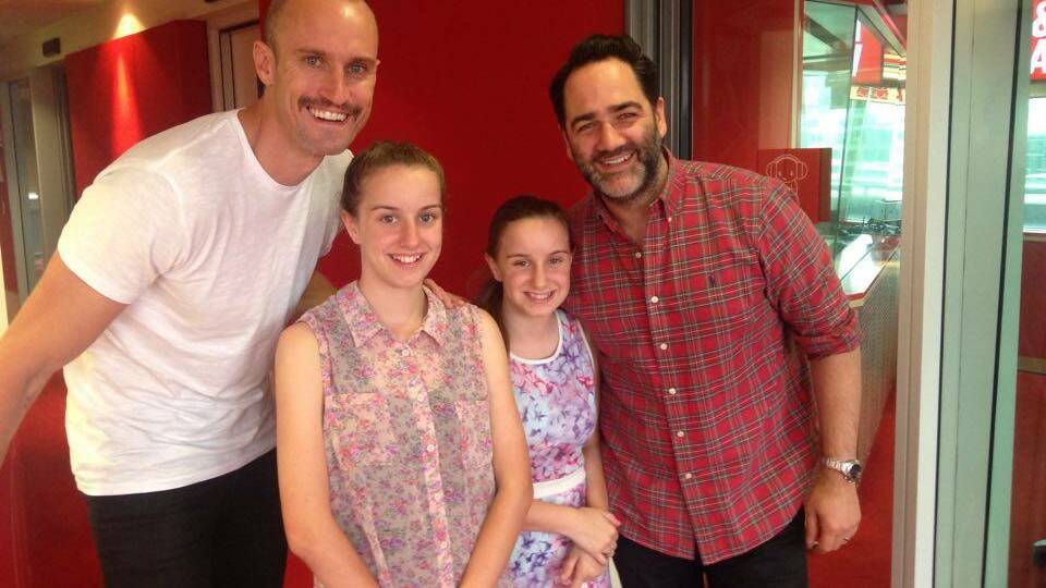 TAYLOR SWIFT: Fitzy, Clor and Jorja Hope and Wippa at Nova FM in Sydney