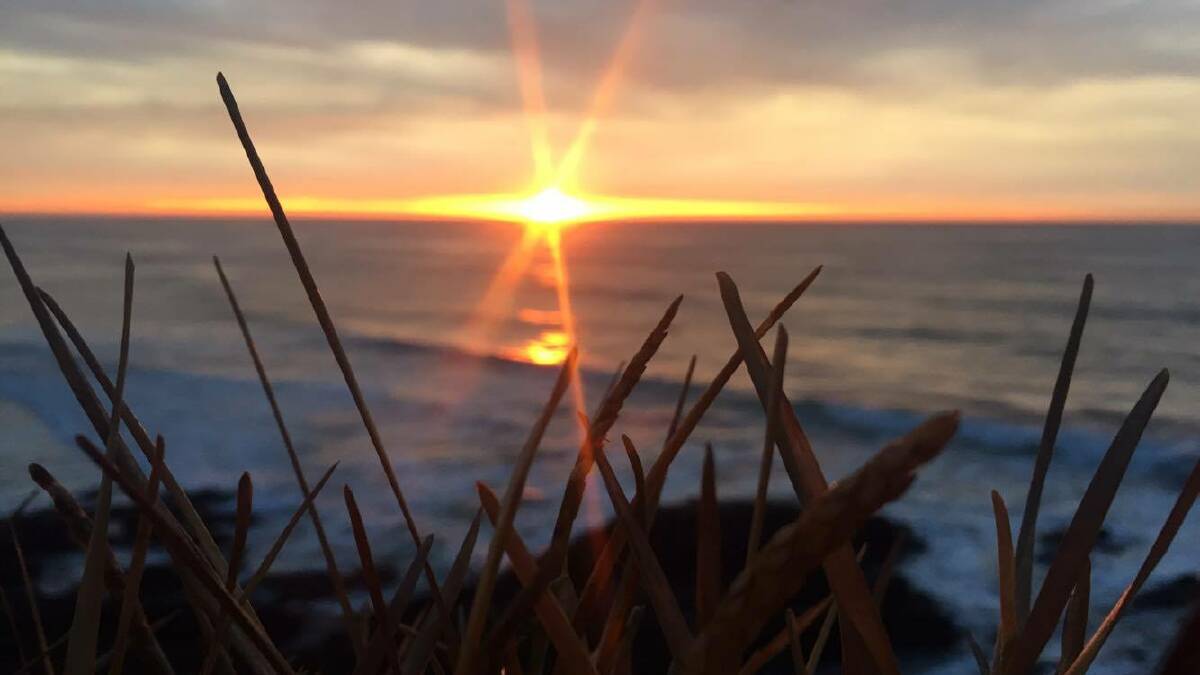 Sunrise at Wallabi Point. Photo credit: Leilanie Andrews. 