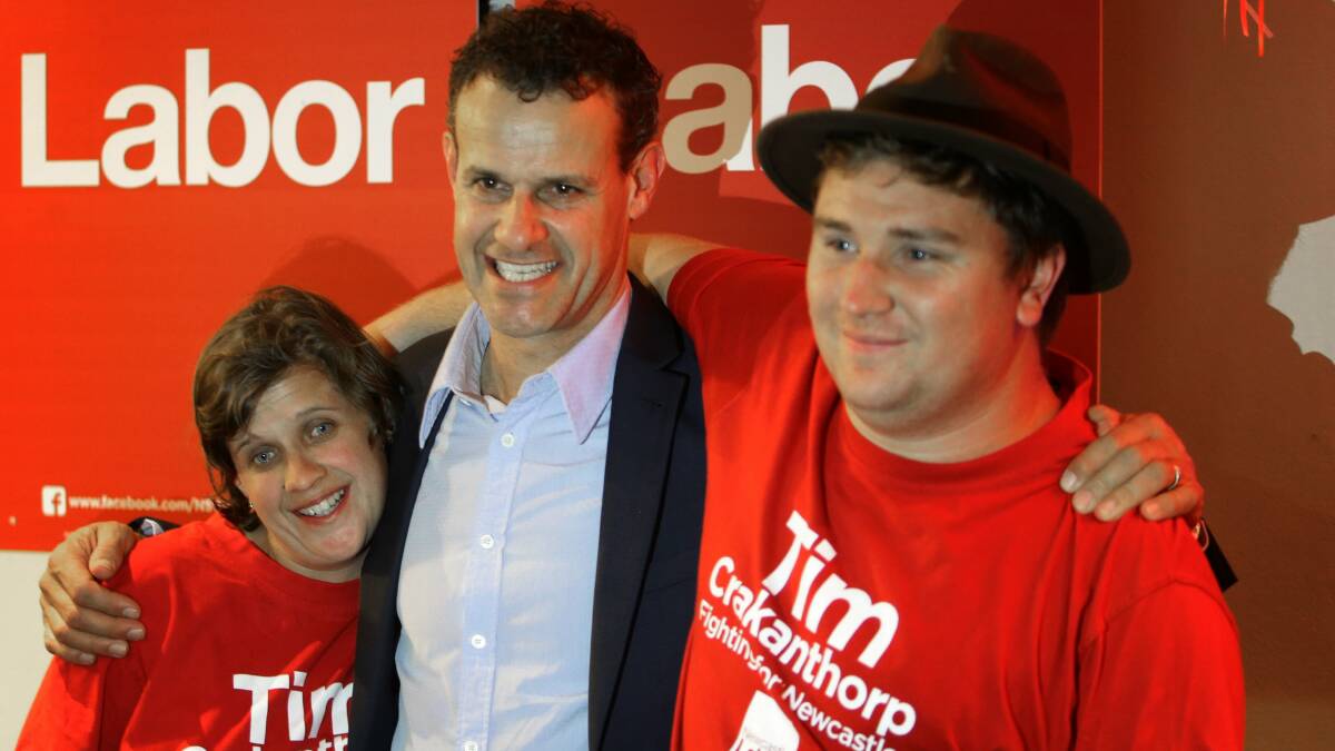 Labor's Tim Crakanthorp  increased his primary vote in Newcastle. Picture: Marina Neil