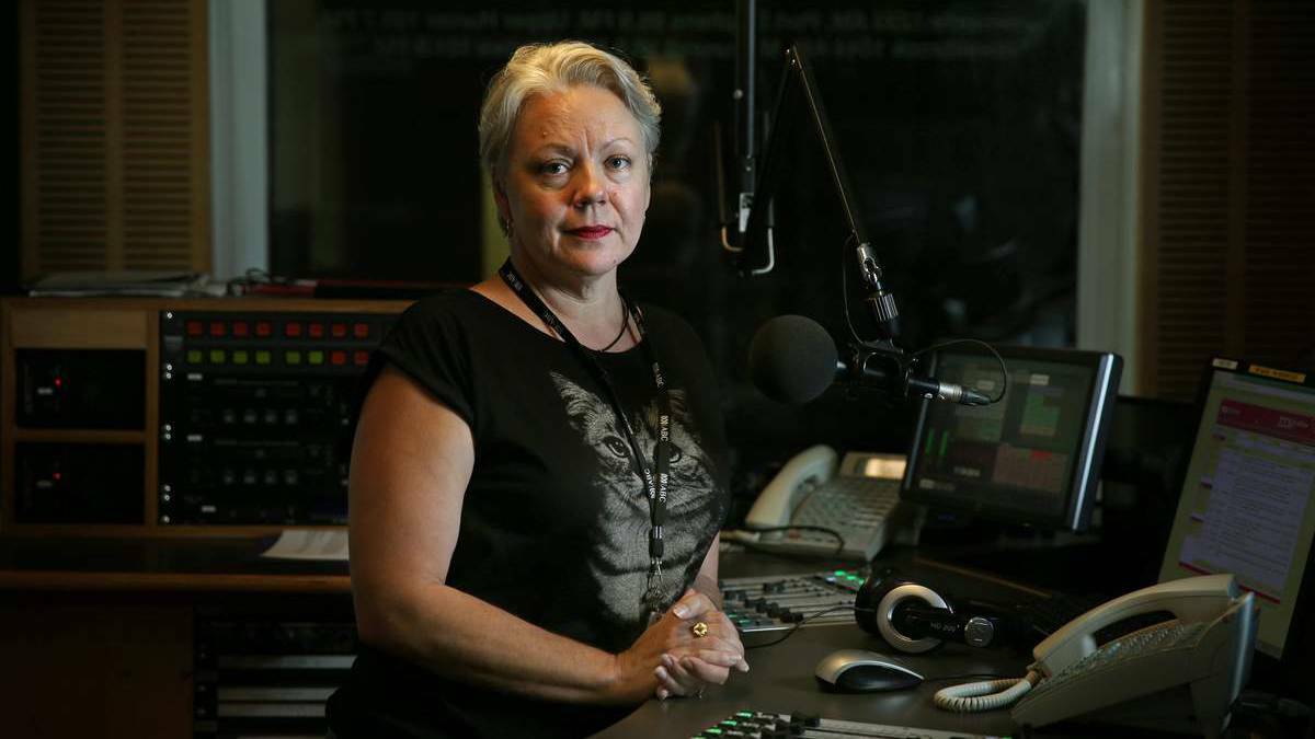 Radio 1233 presenter Carol Duncan. Picture: Marina Neil