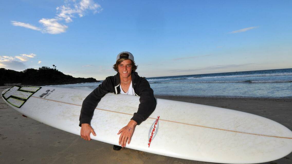 : Port Macquarie longboarder Kurt Wilson. Pic: PORT NEWS