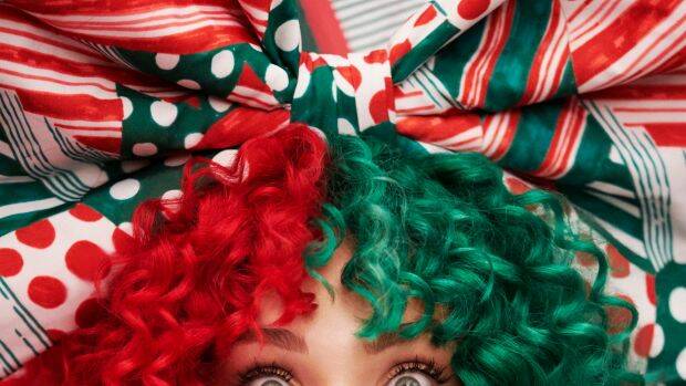 Sia's Christmas album features 10 original songs. Photo: AP

