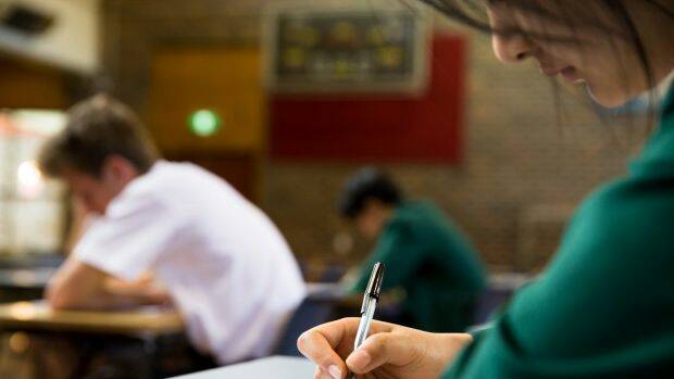 Queensland students found what they thought were their final QCS results available 11 days early. Photo: Janie Barrett
