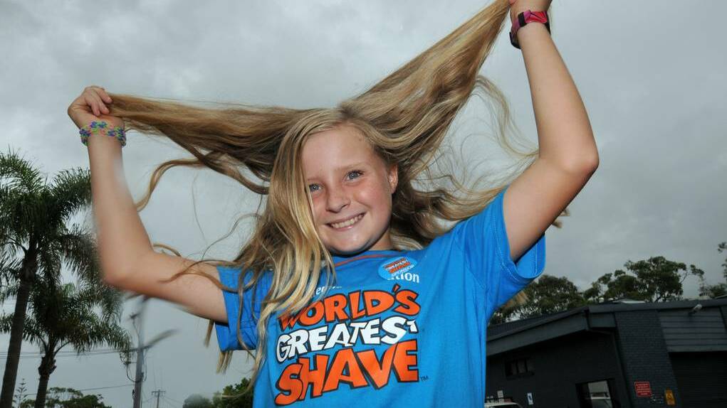 Alana Fletcher and her uncle have raised nearly $7000 for the Leukaemia Foundation ahead of their head shaving on Sunday. Pic: PORT NEWS