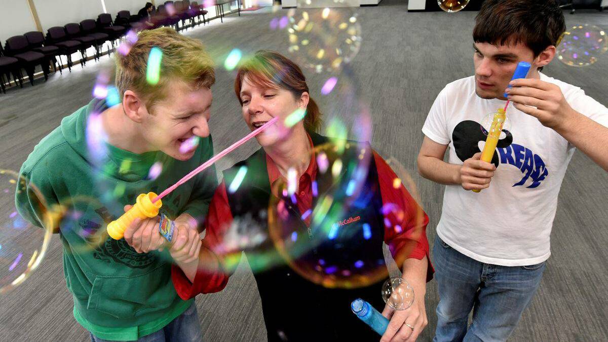 BALLARAT: The bubble is the symbol that will be used to promote the McCallum Disability Services’ World Autism Awareness Day event, to be held at Lake Wendouree on April 2.
