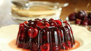 Maggie's Sparkling Ruby Cabernet jelly filled with fresh raspberries. PHOTO supplied.