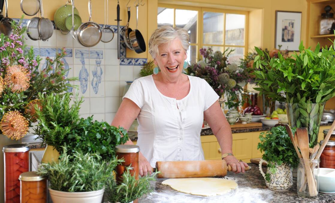 Maggie Beer at home at her cottage in the Barossa Valley. PHOTO supplied