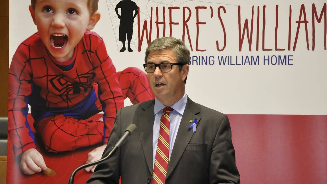 Federal member for Lyne speaks on Where's William? Campaign