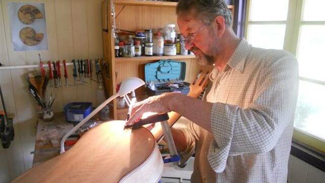 OAM: Luthier Graham Caldersmith. Pic: NIGEL McNEIL