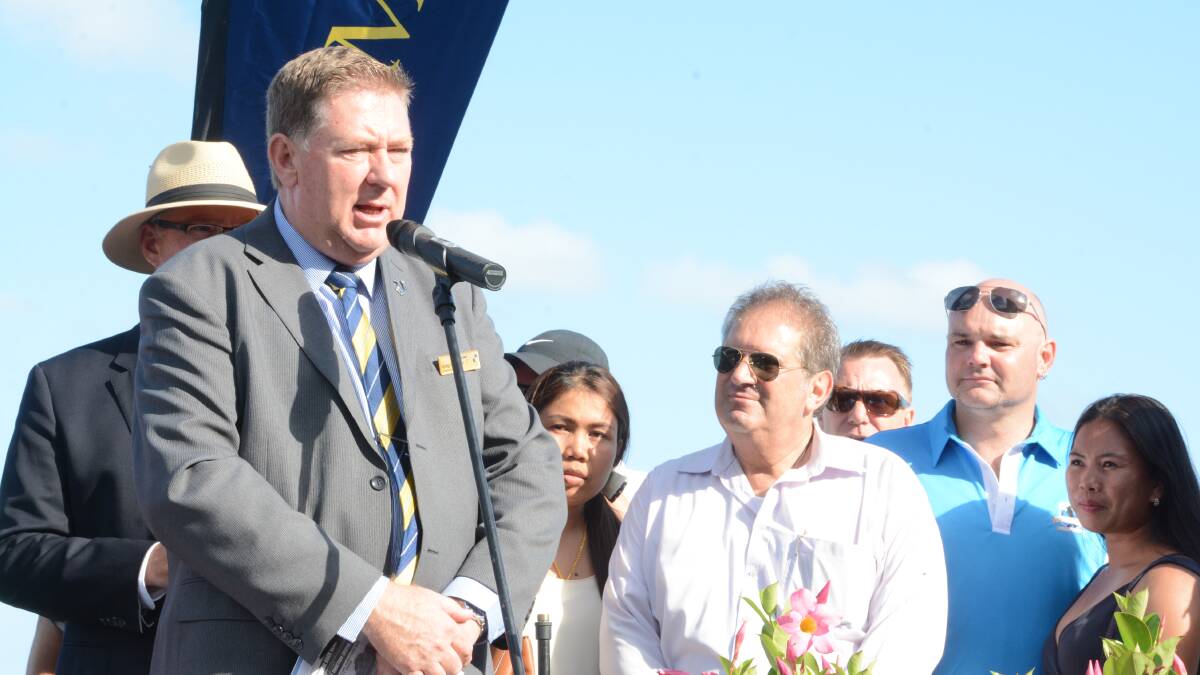SHOCKED:  "No-one went to Manning Hospital" - Taree-Wingham Race Club chairman Greg Coleman.