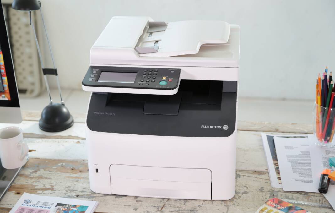 A compact printer with WI-FI connectivity streamlines the home office. Photo: SUPPLIED.