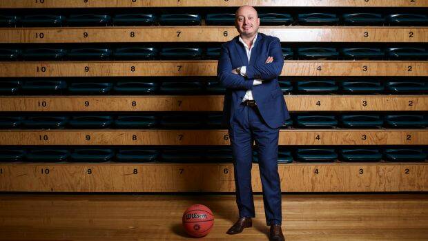 Larry Kestelman is on a mission to turn the National Basketball League into a going concern. Photo: Kristoffer Paulsen