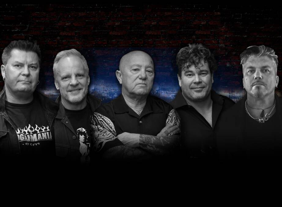MUSIC LEGENDS: Angry Anderson leads the musicians who have done time with some of Australia's most iconic bands.