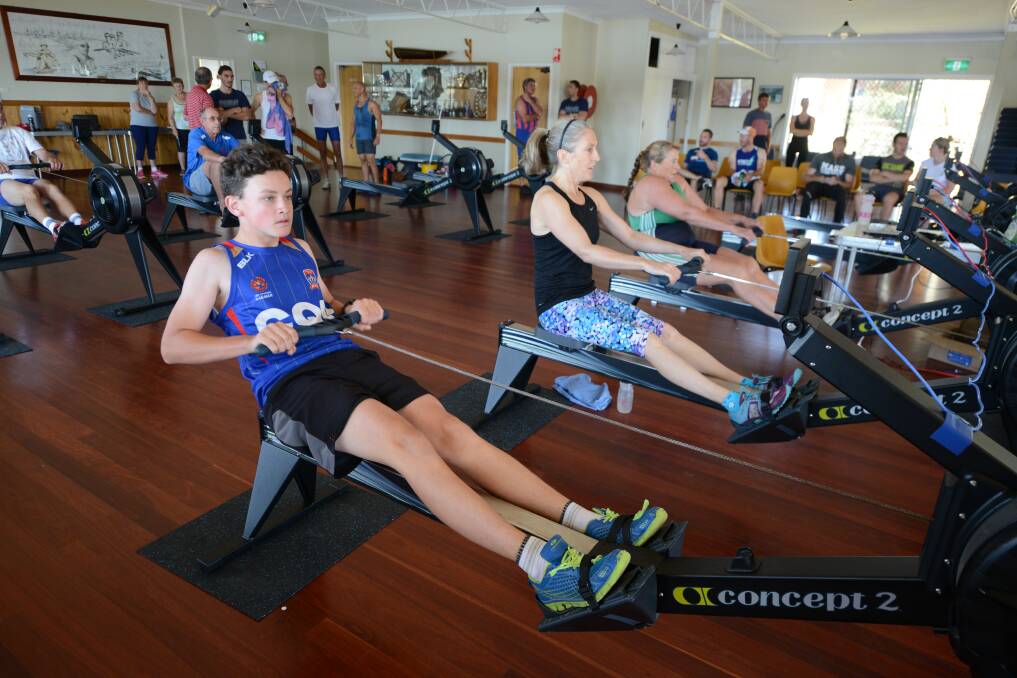 Josiah Smith, Janine Watson and Amanda Cavill were multiple medalists at the Indoor Rowing Championships event in Taree.