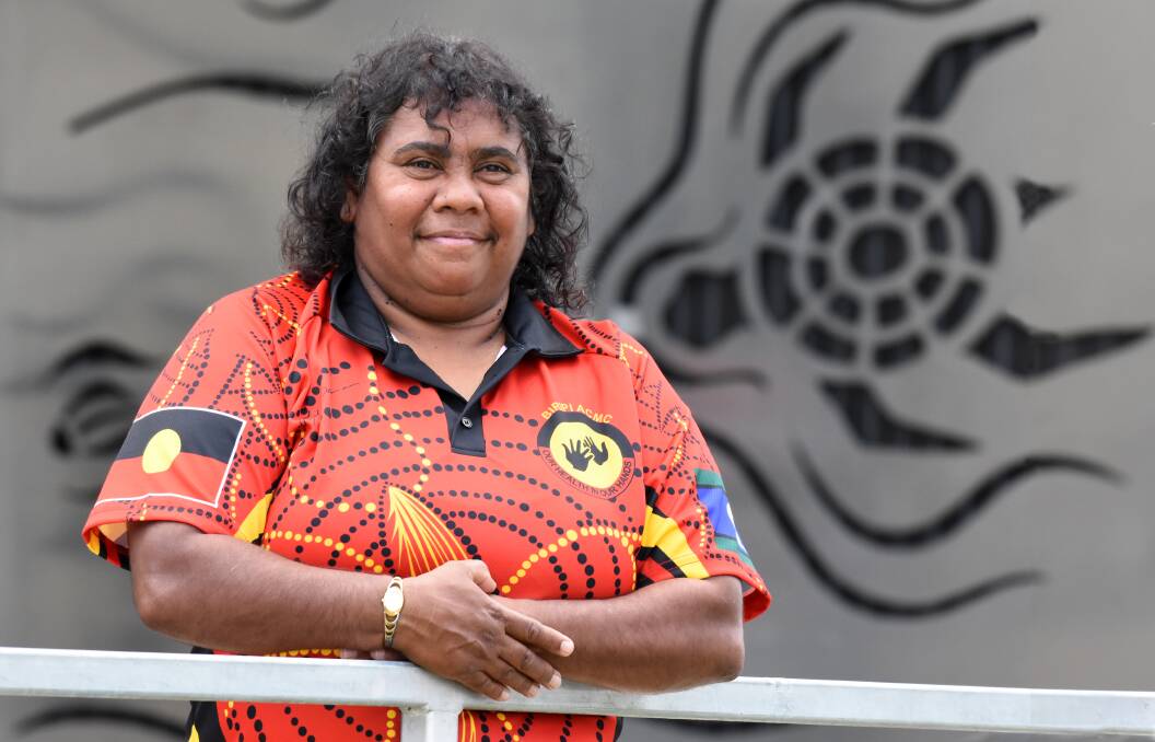 Dedication to work: Leonie Morcome started at the Biripi Aboriginal Medical Centre in 1987 as a trainee health worker. Photo: Scott Calvin. 