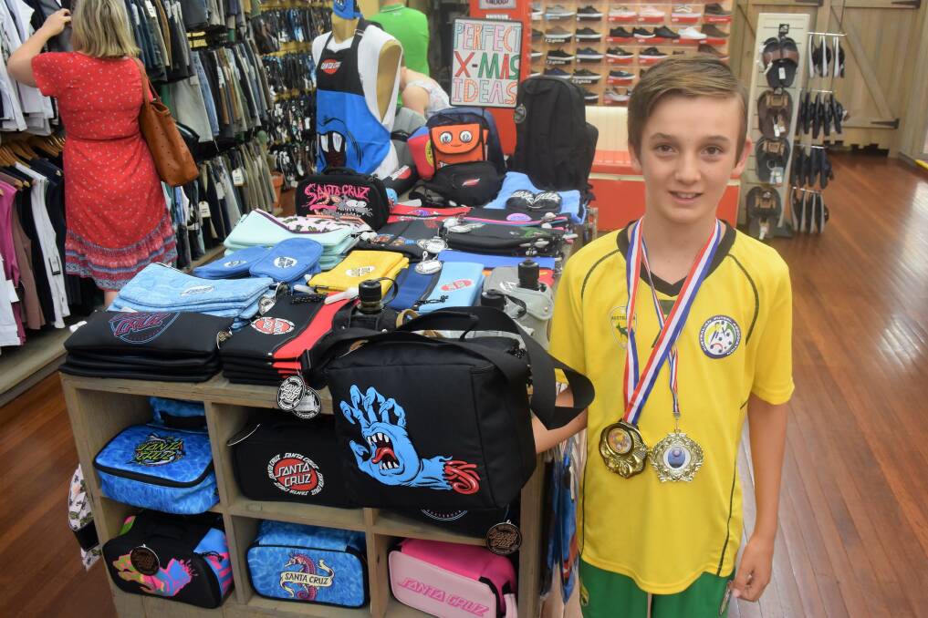 Ryan Martin is this week's Manning River Times- Iguana Sportstar of the Week award winner after excelling for the Australian under 12s futsal side.