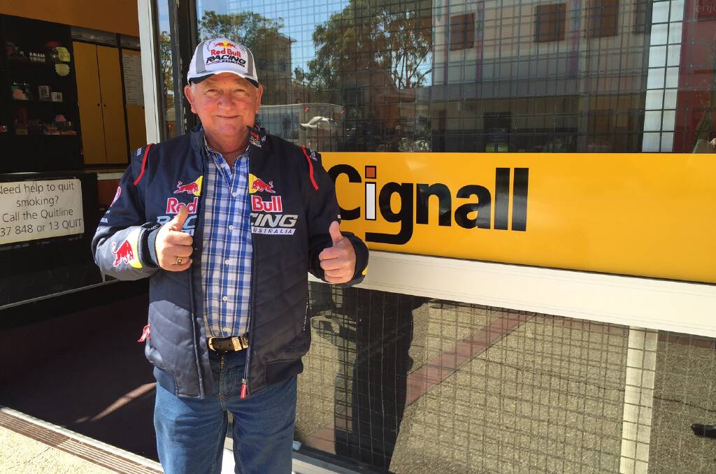 Neville Robertson has been attending the Bathurst 1000 since he was 18-years-old and he is a huge supporter of Holden.